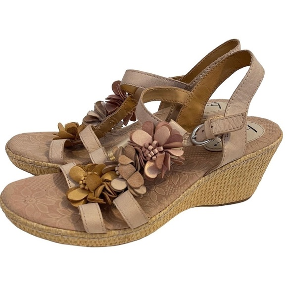 b.o.c. Shoes - B.O.C. Born Concepts Leather Wedge Sandals